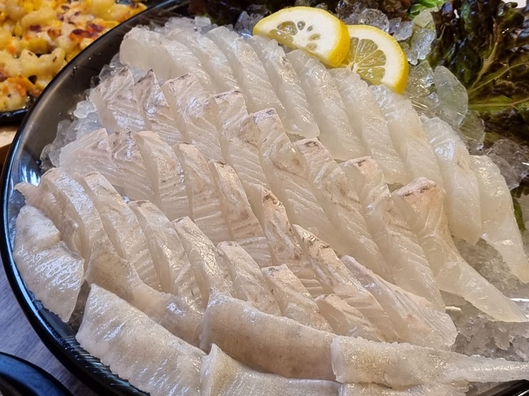  신도림역 부근 가성비 최고인 횟집 : 광명수산 산오징어