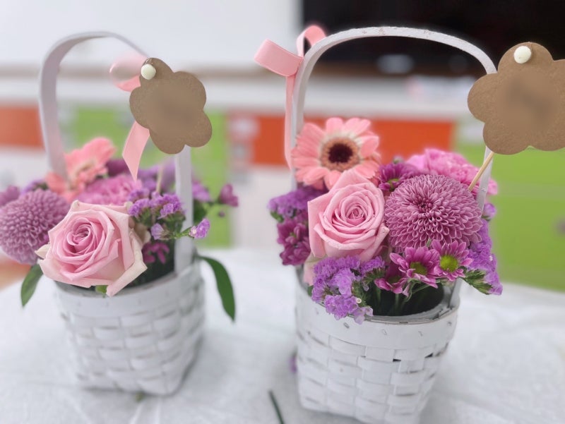 핑크힐 11월 힐링 프로그램 - 꽃바구니 만들기 2