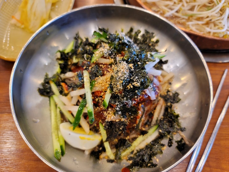 경기도 광주 중대동 막국수 맛집 막국수 먹으면 불고기 전골을 주는 푸짐한 맛집 장지리 막국수