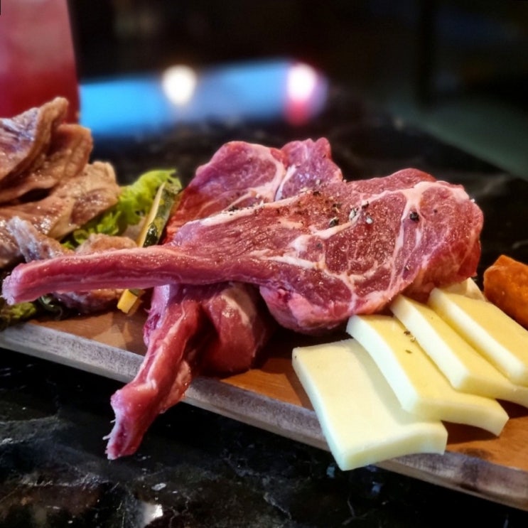  강남역 소고기 양갈비 동시에 즐겼던 데이트 맛집
