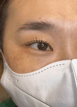  수유속눈썹펌, 강북속눈썹펌, 속눈썹펌잘하는곳 헤이미쉬 브로우에서 바짝 올라간 인형 속눈썹 만든 후기