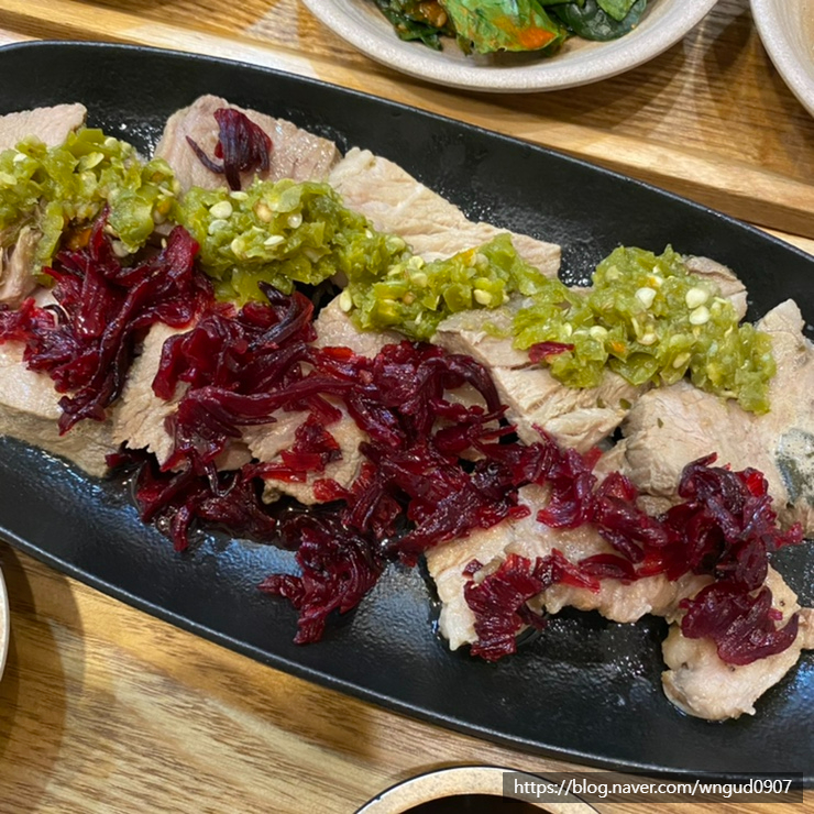  신도림역 한식 소녀방앗간 현대 디큐브시티 맛집 정갈한 한상