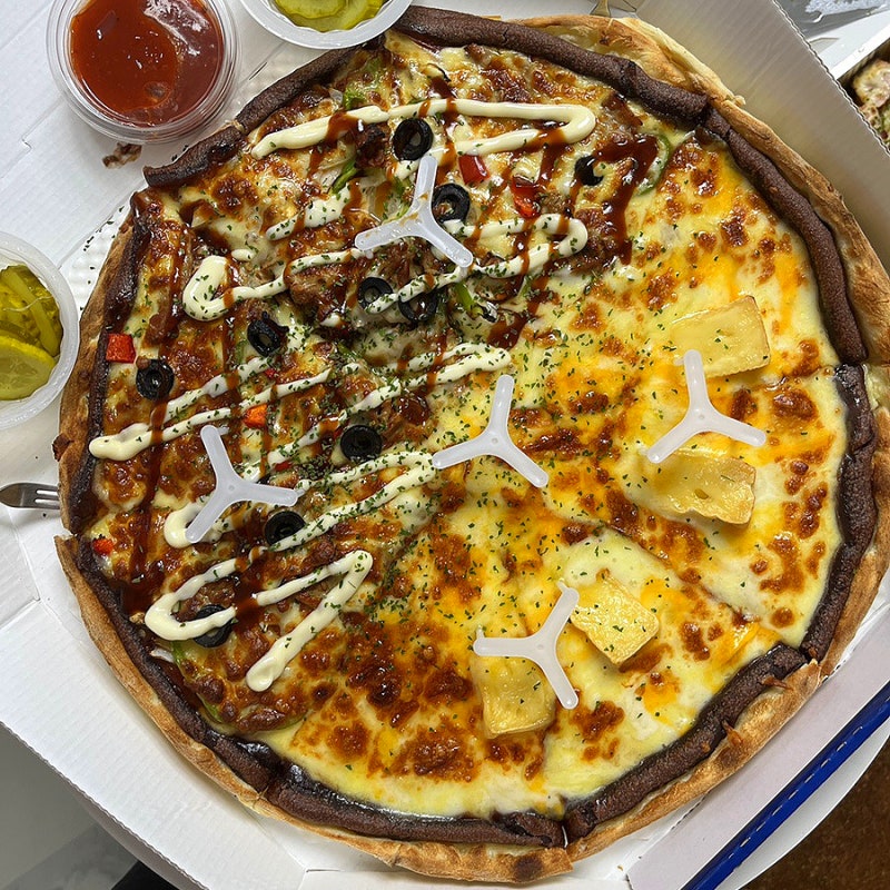 [청량리] 피자꾼 : 반반(시골갈비&치즈매니아)단팥크러스트, 베이컨허브감자 : 네이버 블로그