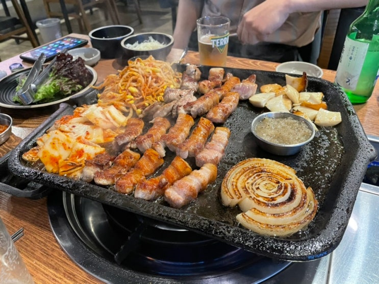  서울 송파구 잠실동ㅣ잠실새내역ㅣ불타는삼겹살ㅣ신천 생삼겹살 고추장삼겹살 맛집
