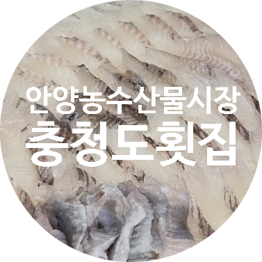  안양/의왕 부근 횟집 추천 : 안양농수산물시장내 충청도 횟집