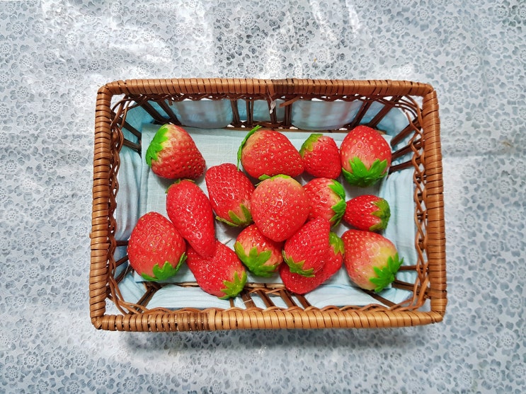 [음식모형] 딸기 +