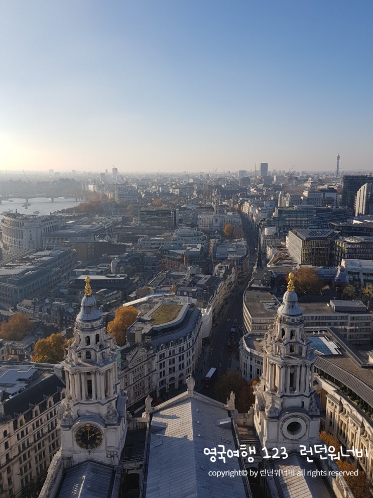 런던여행) 세인트폴 대성당과 런던아이중 런던 전망은 어디가 좋을까?