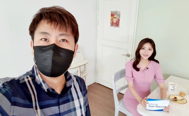 [사내방송 아나운서 스튜디오 촬영 - 김규리 아나운서 & 김규리 기상캐스터]