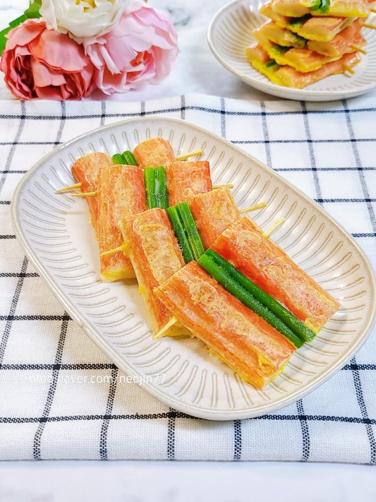 게맛살꼬치전 맛살 꼬치전 만드는법 집에서 간단한 게맛살 요리 게맛살꼬치전 맛살 꼬치전 만드는법 집에서 간단한 게맛살 요리