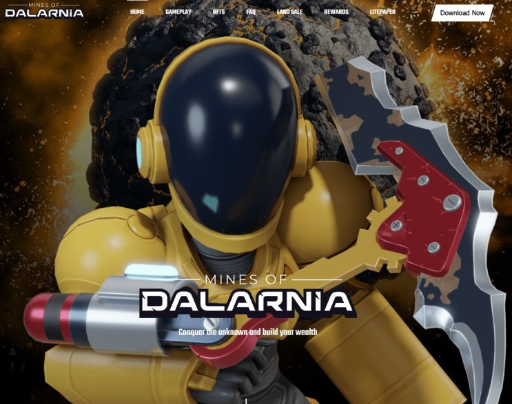  달라리아(Mines of Dalarnia)에 관한 글