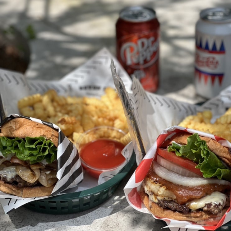  천안 두정동 수제버거 맛집 세븐데이즈 햄버거 두정역 SEVEN DAYS BURGER
