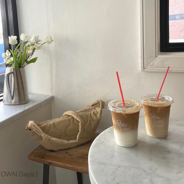  [부산/해운대]  해리단길 분위기&라떼 맛집 '로우앤스윗(RAW&SWEET)'