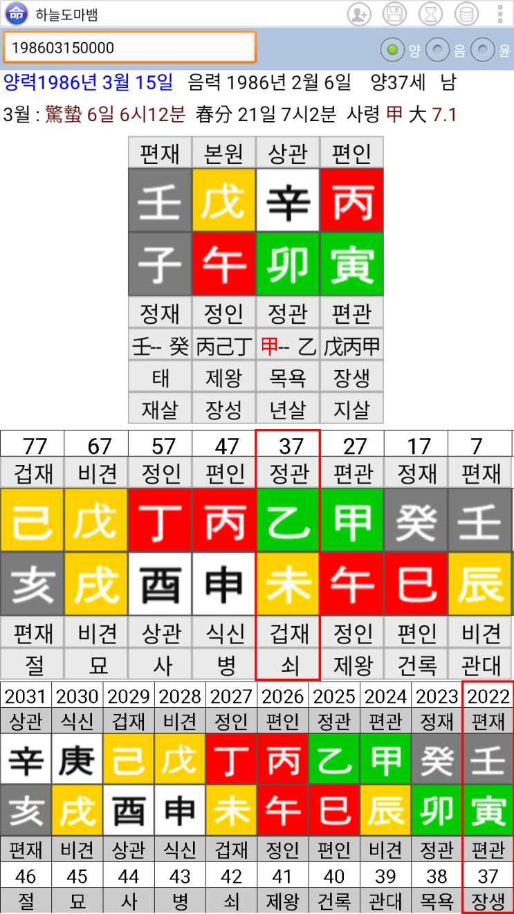 전승빈 사주