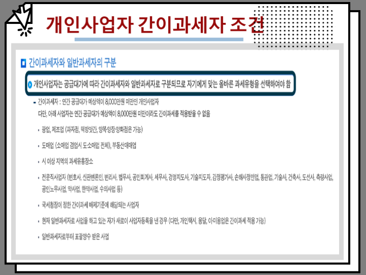 임시사업자의 명칭변경, 절차 및 주의사항