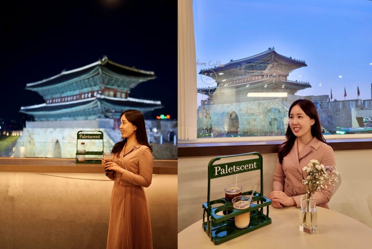 수원 행궁동 카페, 루프탑에서 보는 야경이 멋진 팔레센트 다녀왔어요.
