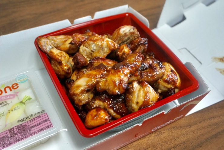  굽네치킨메뉴 갈비천왕반반 치밥까지 완벽하게 클리어