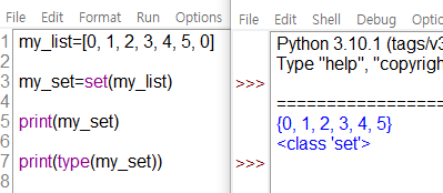  [P083] 파이썬의 집합함수인 set( ) 함수와 리스트의 요소가 모두 다름을 확인하는 방법 (Set Function of Python and how to check whether all elements of a list are unique?)