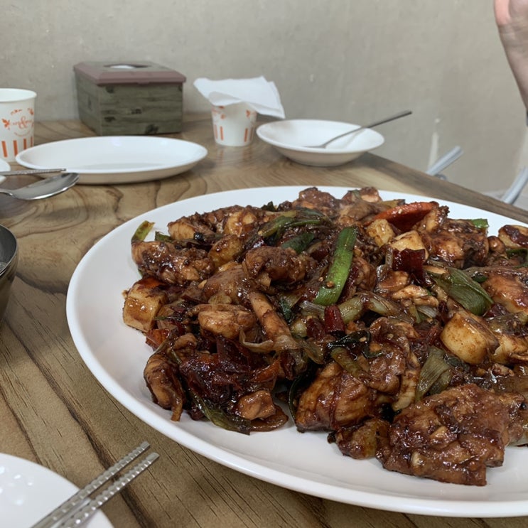  안동 당북동 로컬 맛집, 쪼림닭이 맛있는 효자통닭