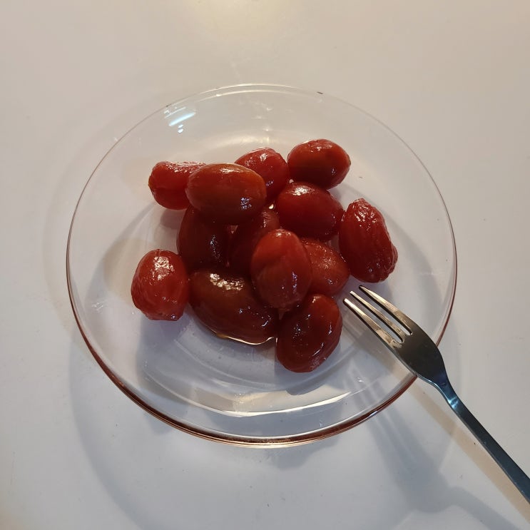 방울토마토 매실청 절임 만들기