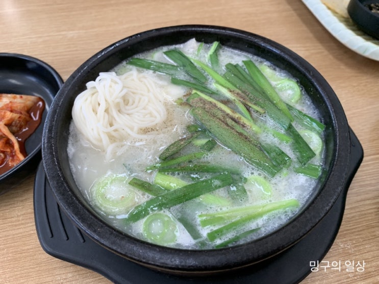  [운서] 감자전, 돼지국밥 그리고 물밀면의 조합 '부산집'