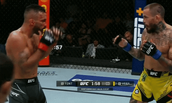 UFC on ESPN 35: 롭 폰트 vs 말론 베라 결과(GIF) - 컨텐더 반열에 오른 치토