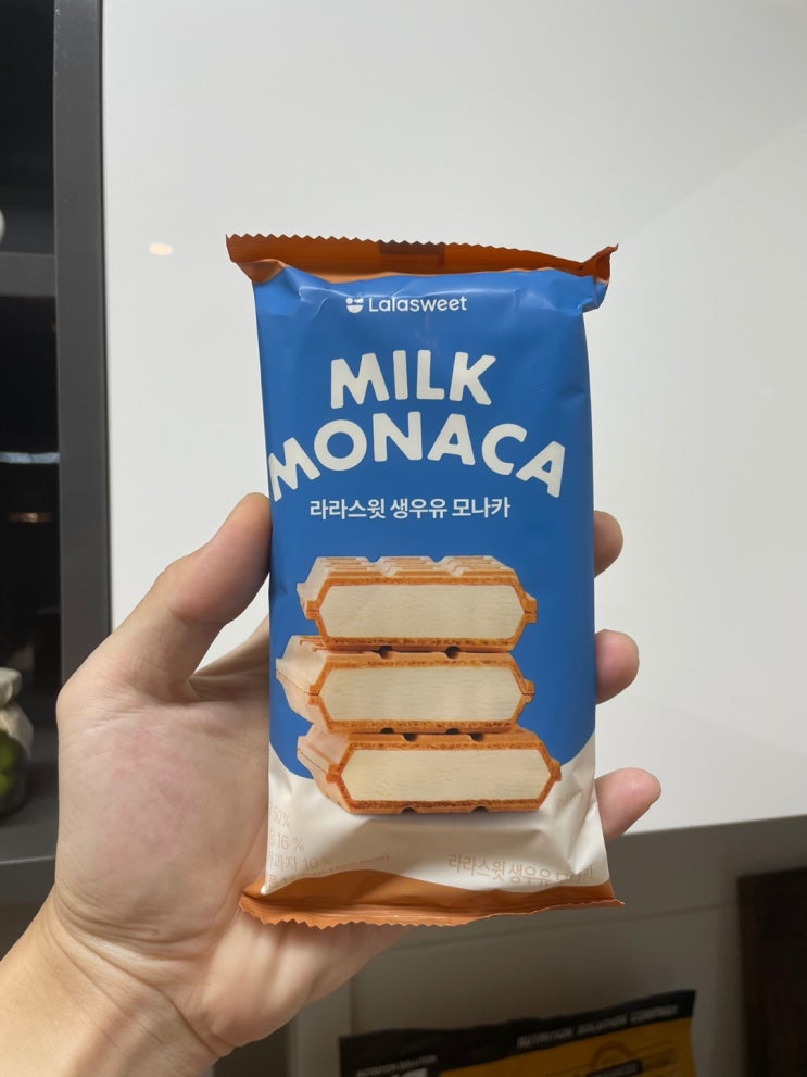  라라스윗 모나카 생우유 아이스크림 더 맛있게 먹는 방법
