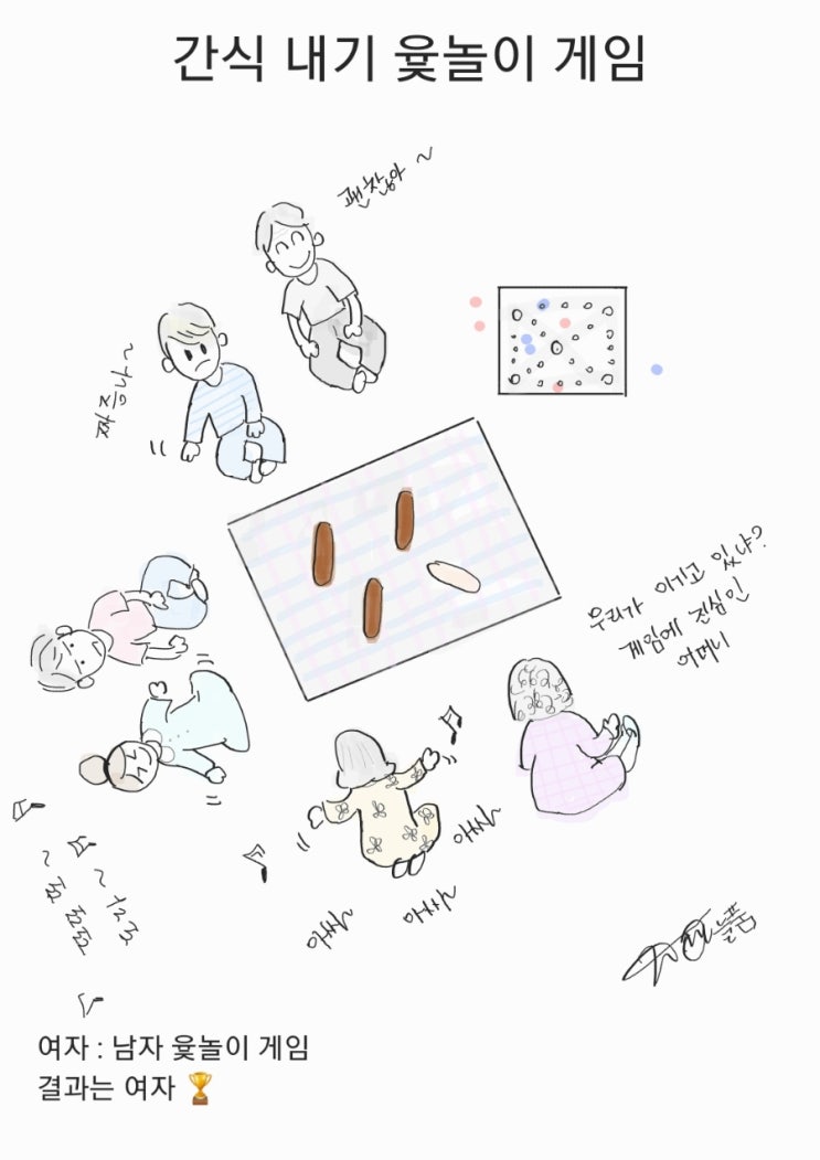  《22.4.30》 간식 내기 윷놀이 게임