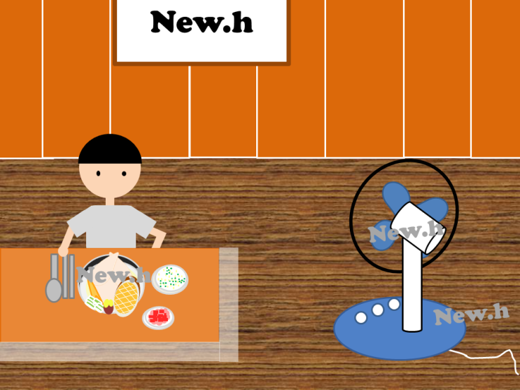  무료 PPT 템플릿- 여름(초복, 삼계탕, 더움)ppt