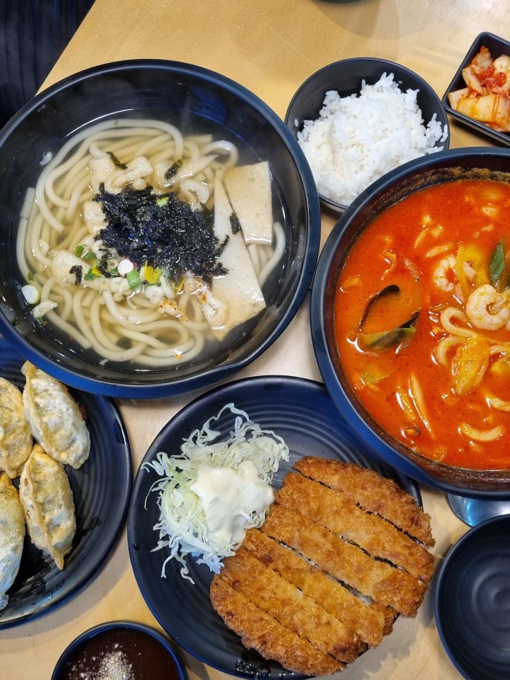  강릉역 맛집 기차 시간 다가와서 간 용우동
