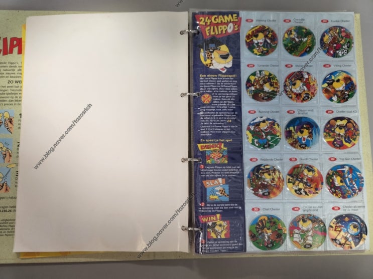  1995 SMITHS FLIPPO's map2 24game Flippo's complete collection of 50/50