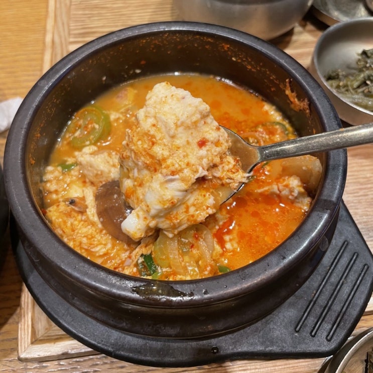 인천공항 순두부찌개 맛집 가업식당