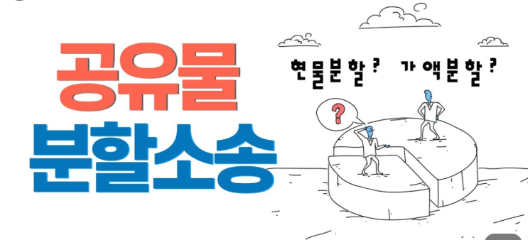  지분물건 공유물분할 청구 소송 이외의 방법