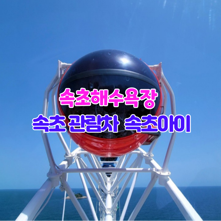 속초 해수욕장 놀거리 속초 관람차 속초아이 탑승료 및 탑승하면 보이는 풍경 속초 해수욕장 놀거리 속초 관람차 속초아이 탑승료 및 탑승하면 보이는 풍경