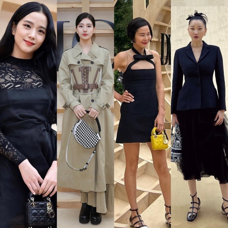  이대 디올 패션쇼 - 수지, 지수, 김나영, 장윤정, 기은세, 아이린, 오눅( 이대 과잠 )