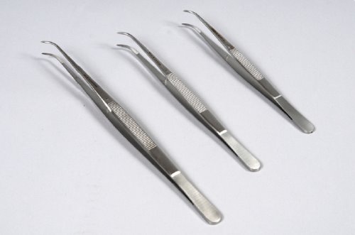  곡선 핀셋 Potts Smith Forceps 18cm 20cm 25cm