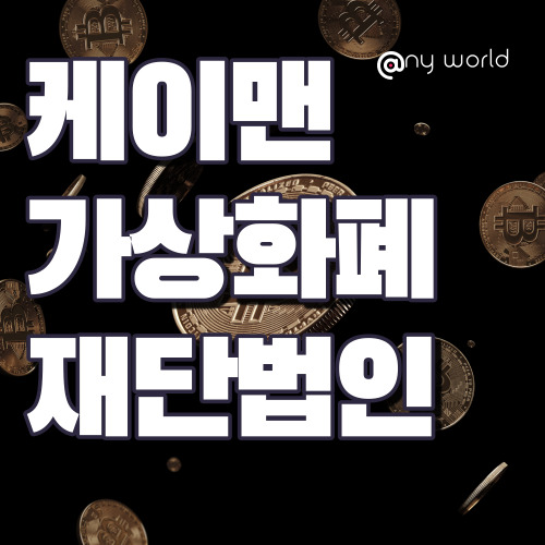  [해외법인설립]케이맨제도 가상화폐 재단 설립 방법