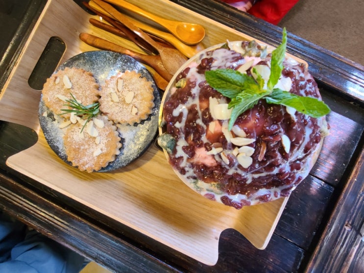  [제주 서귀포시] 초가시월 오메기눈꽃빙수, 메밀별떡 찰떡궁합!!