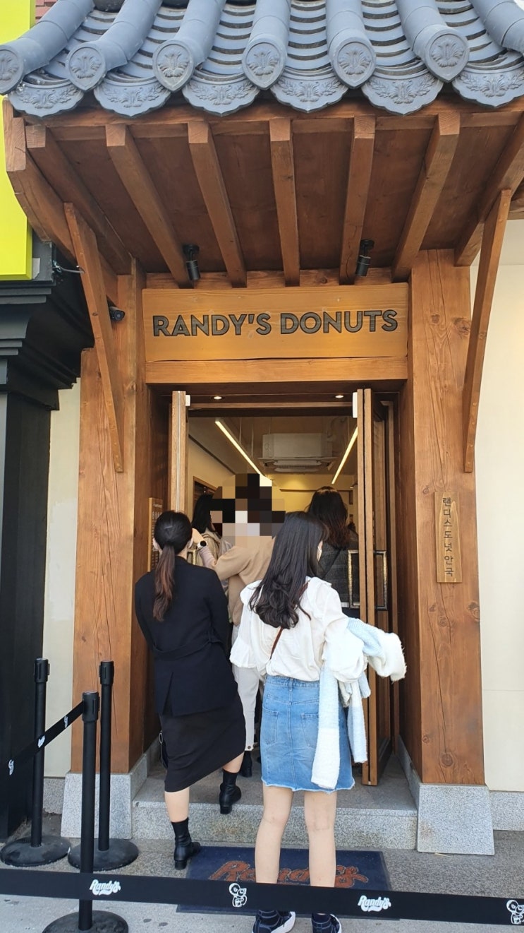  랜디스도넛 안국역 카페 포장후기 도너츠종류 레몬필링추천