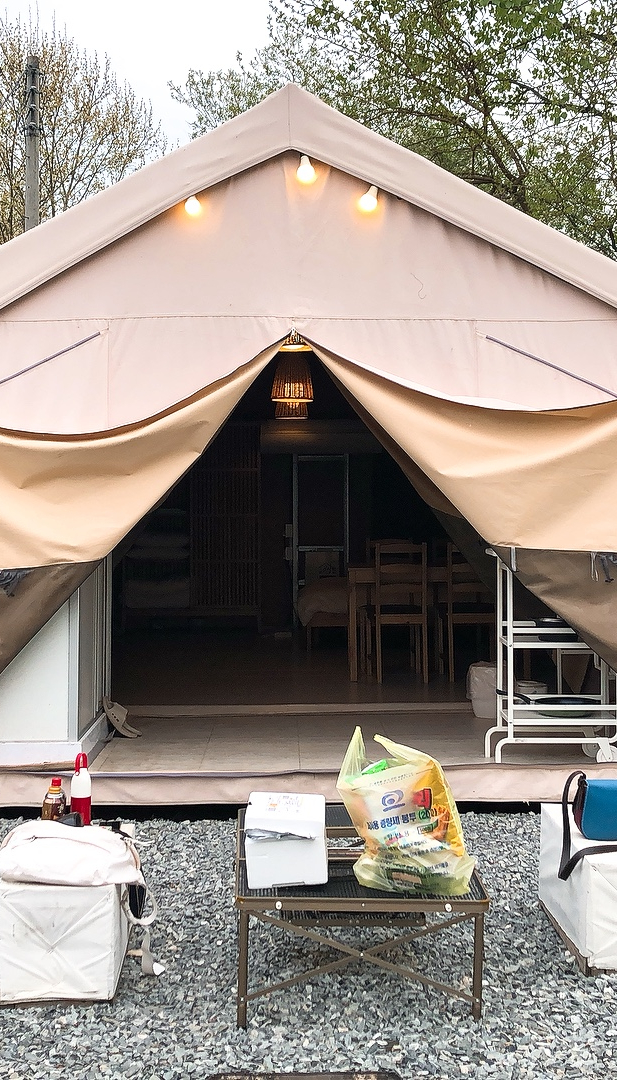  [국내 여행 ] 충북 보은 글램핑 - 어라운드 빌리지, 폐교 개조 캠핑장 ㅣ 제가 학교 전체를 독채로 써봤습니다. 호우!!