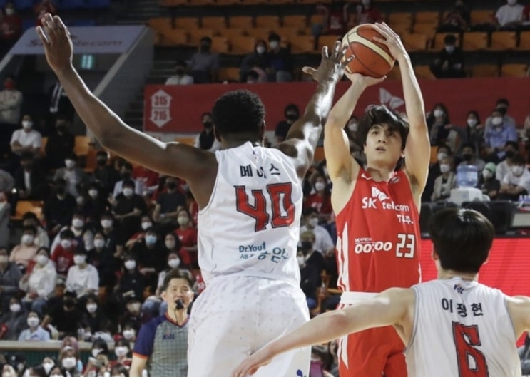 KBL 국내 남자 프로농구 챔피언결정전 2차전 서울SK 안양KGC