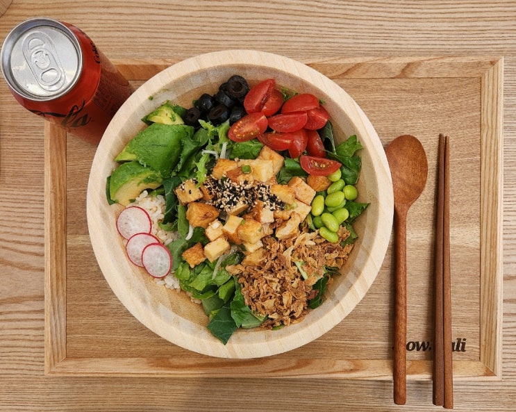  서울/공덕슬로우캘리 공덕역점, 직장인 점심 혼밥 포케 맛집