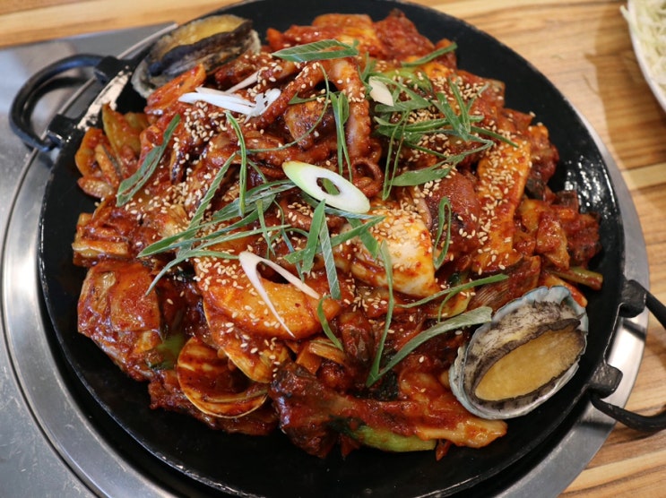  인천해물갈비찜 논현동맛집 인아온달 푸짐하고 맛있어요