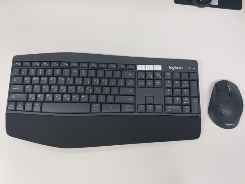 로지텍 블루투스 키보드 K850, 마우스 M720