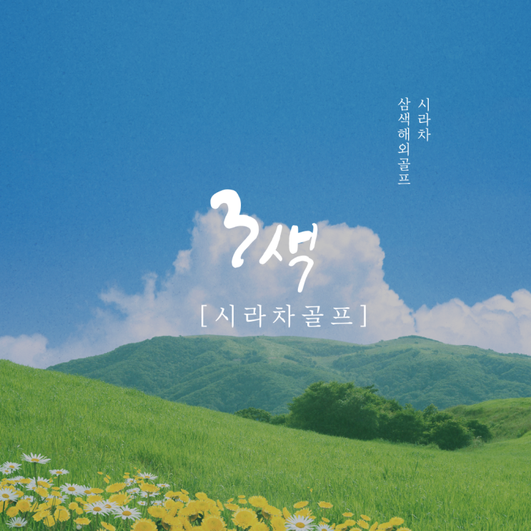  [소리질러 격리해제] 태국 시라차 3색 골프