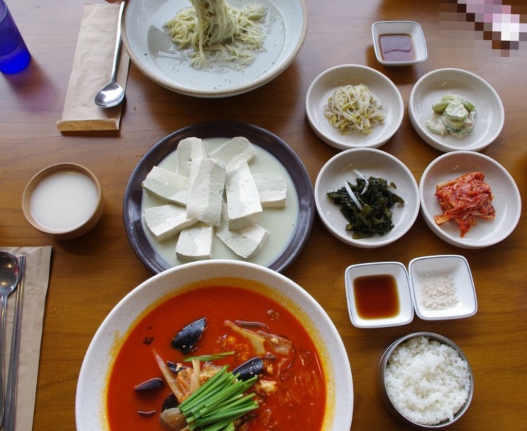 청계산 맛집 "리숨두부" : 검은콩국수, 리숨두부짬뽕, 숨두부, 서초동막걸리