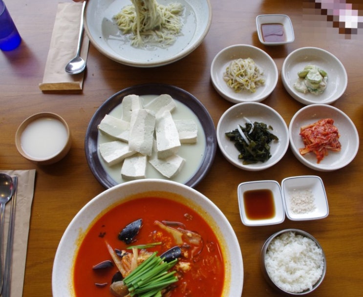  청계산 맛집 "리숨두부" : 검은콩국수, 리숨두부짬뽕, 숨두부, 서초동막걸리