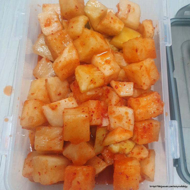  [+내돈내산+] 팽현숙, 최양락의 맛있는 옛날 깍두기.