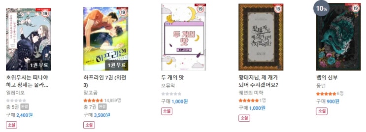 로설 & BL소설 신간) 22년 05월 03일 관심작 로설 & BL소설 신간) 22년 05월 03일 관심작