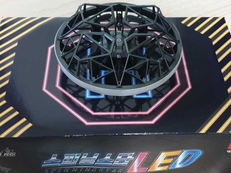  스피닝스타 LED 드론 한 달 사용후기