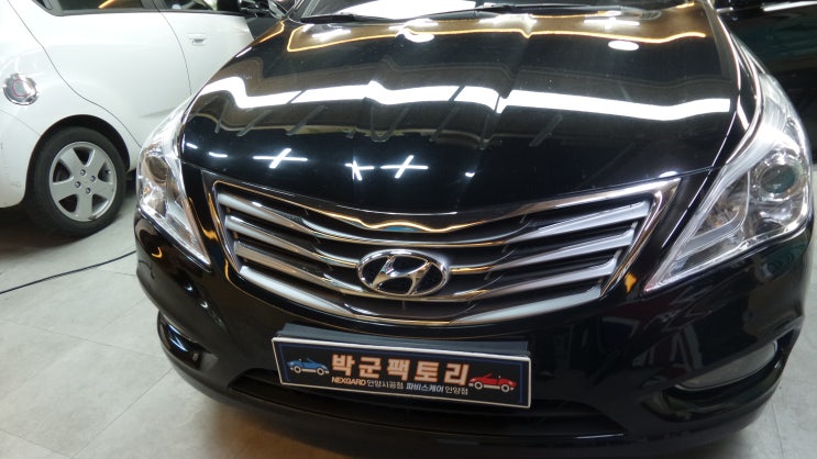  안양썬팅 그랜져 HG 열선 썬팅 재시공 기존필름 제거 후 재시공